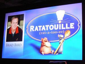 2007年7月末に公開予定の映画『RATATOUILLE』(邦題：レミーのおいしいレストラン)の予告編も公開された。レストランの厨房に落ちたネズミを襲う危機また危機で、会場は笑いの渦に