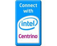 4965AGNとの接続テストに合格した無線LANアクセスポイントに添付される“Connect with Centrino”のマーク