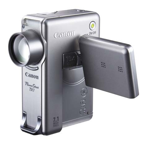 シリアルシール付 Canon powerShot TX1 コンパクトデジタルカメラ