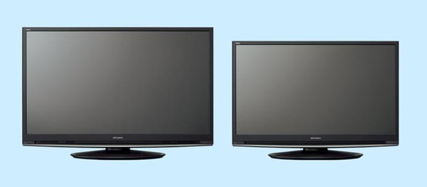“REAL”MZシリーズ(左が『LCD-H46MZ70』、右...