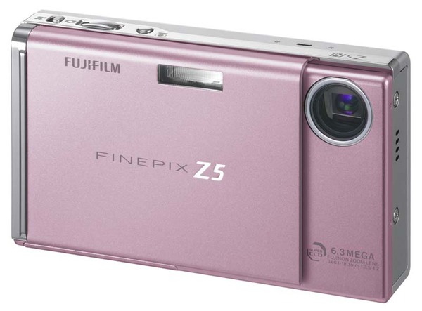 『FinePix Z5fd』のピンクモデル