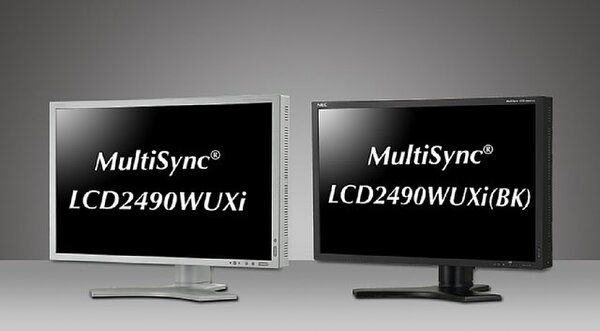 MultiSync LCD2490WUXiとMultiSync LCD2490WUXi(BK)
