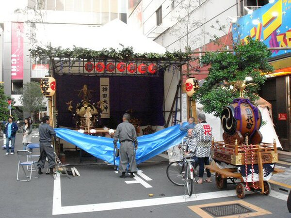 アキバ界隈の各町内会も神田祭の準備に余念がない！