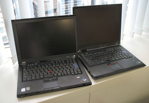 ThinkPad T61とT42