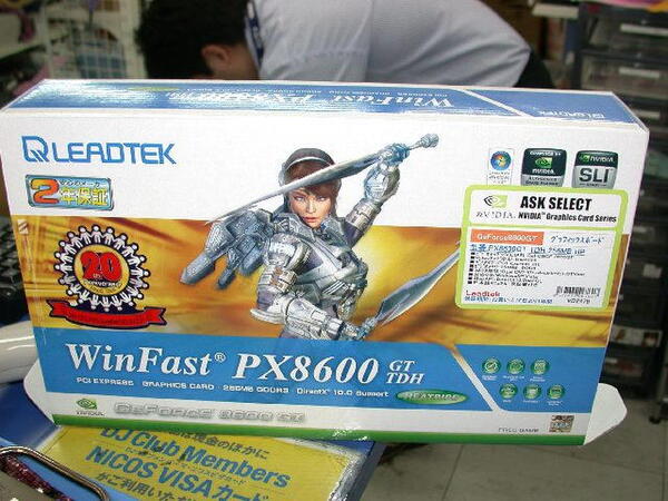 「WinFast PX8600 GT TDH 256MB HP」