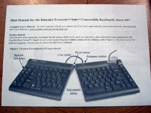 ASCII.jp：分離型のエルゴノミックキーボードがKinesisから登場