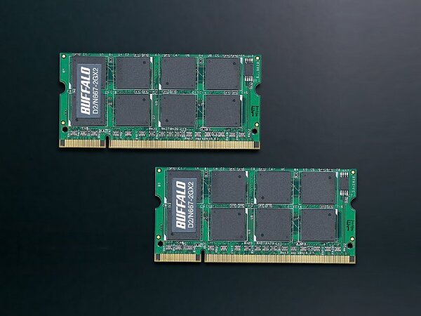 DDR2 667MHz SDRAM 2枚組