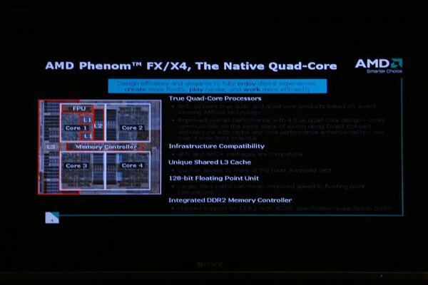 AMD Phenom FX/X4,The Native Quad-Core