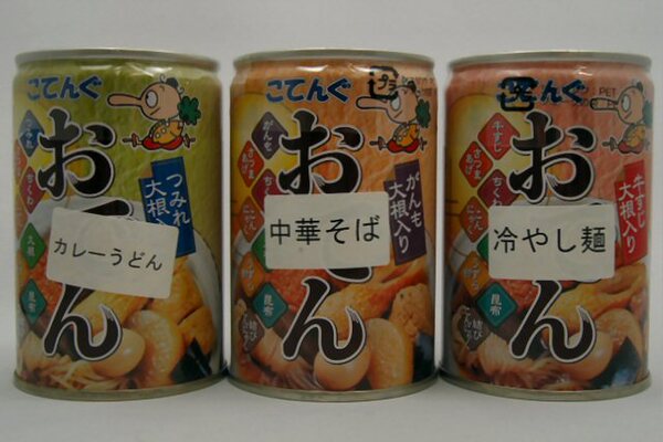 天狗缶詰から「冷やし麺」「中華そば」「カレーうどん」の3種類が8月1日(水)から発売開始