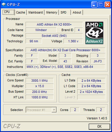 89W版CPU-Z