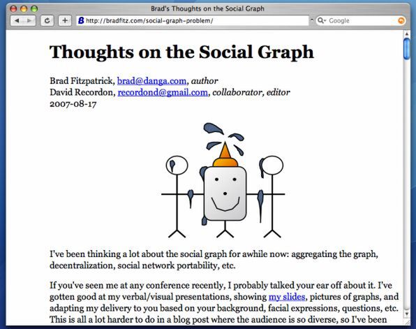 Thoughts on the Social Graph