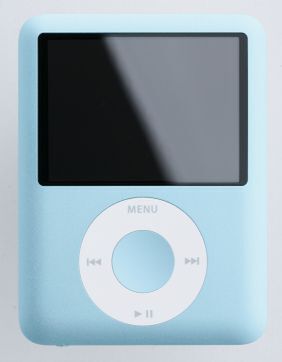 iPod nanoブルー表