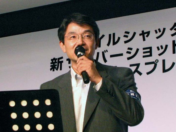 ソニーのデジタルイメージング事業部長の石塚茂樹氏