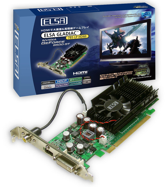 ELSA GLADIAC 785 GT LP HDMI 256MB