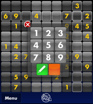 Sudoku for iPod touch