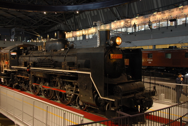 C57形式蒸気機関車