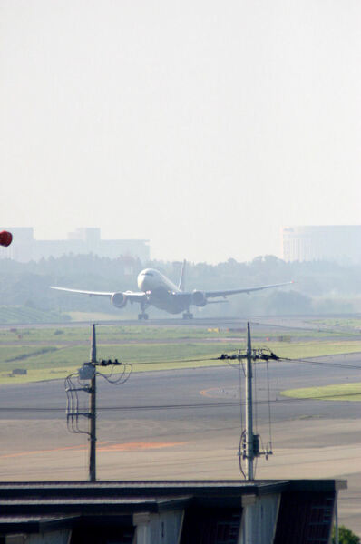 成田空港RunWay16（北向き）9月撮影