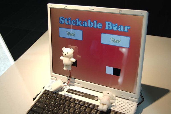Stickable Bear