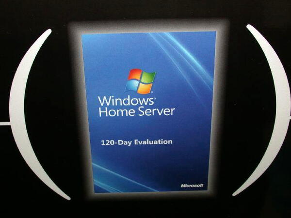 120日評価版のDSP版 Windows Home Server