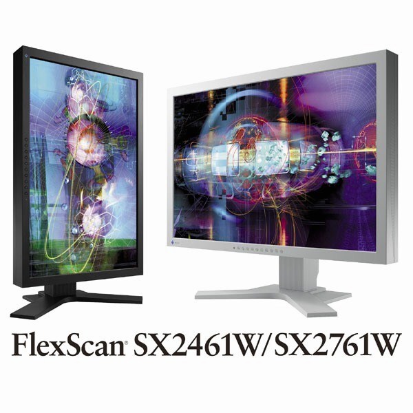 FlexScan SX2461WとSX2761W