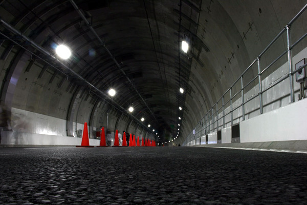 シールド工法のトンネル