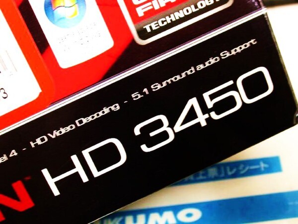 「Radeon HD 3450」