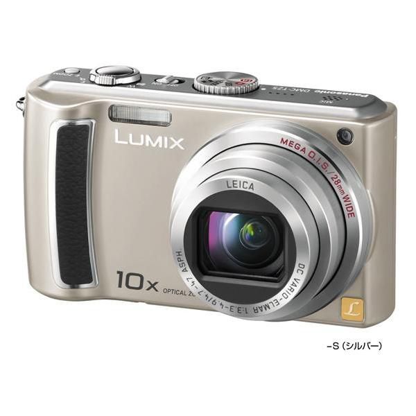 Panasonic DMC-TZ3 シルバー 10倍ズーム　デジカメ Amazon | パナソニック デジタルカメラ LUMIX (ルミックス) DMC-TZ3