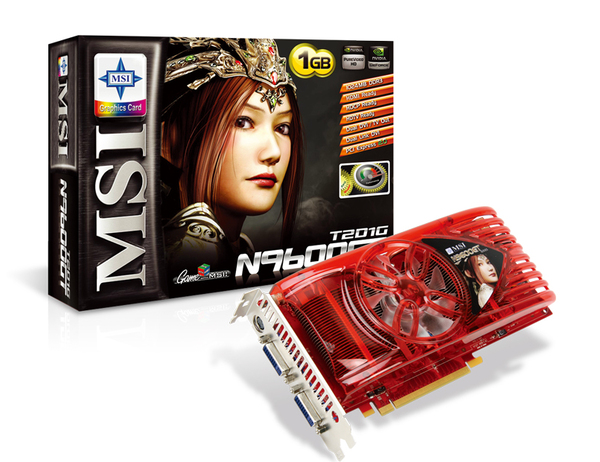 MSI GeForce 9600PCパーツ