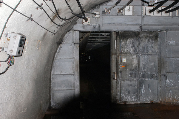 青函トンネル工事坑