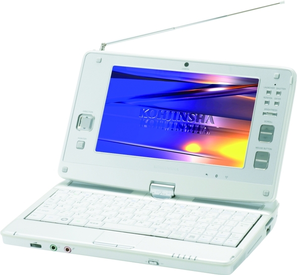 ASCII.jp：工人舎、モバイルノート「KOHJINSHA SH」にWindows XPモデル