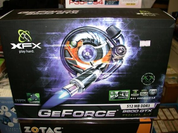 「XFX GeForce 9800 GTX 512MB DDR3 XXX」