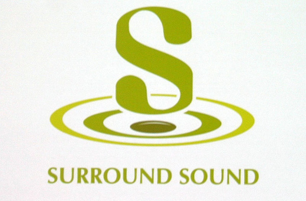 「サラウンド」のシンボルマークも発表された