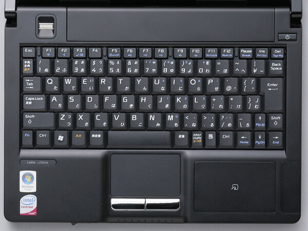 LJ750/MHのキーボード