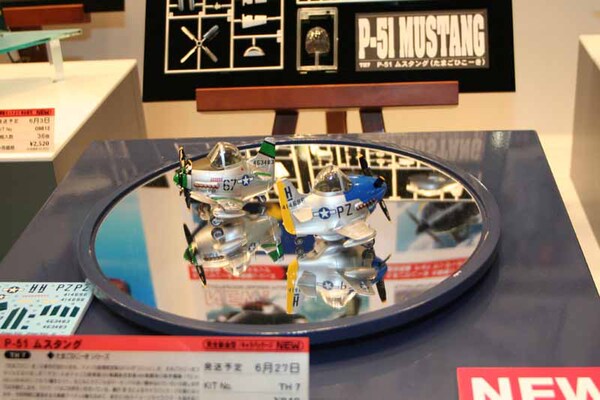 たまごひこーき新作のP-51ムスタング