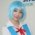 リアルコスプレの真骨頂、森下悠里が綾波レイの格好で握手会に登場！