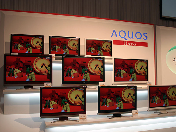 液晶テレビは6月もシャープの「AQUOS」が独走態勢