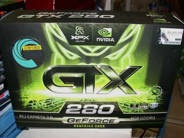 「GeForce 280 GTX 1000MB DDR3 XXX」