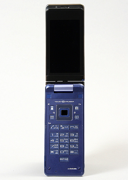 「SH906i」ブルーモデル