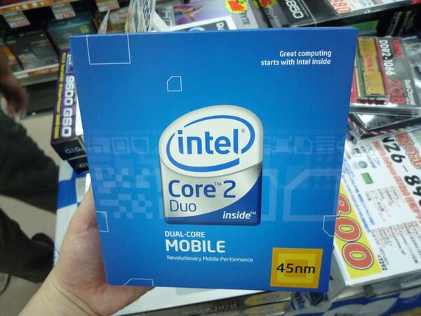 Core 2 DuoはCPU単体も一部パーツショップで販売されている