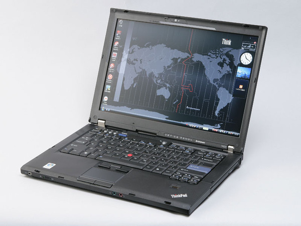 レノボのCentrino 2マシン「ThinkPad X400」