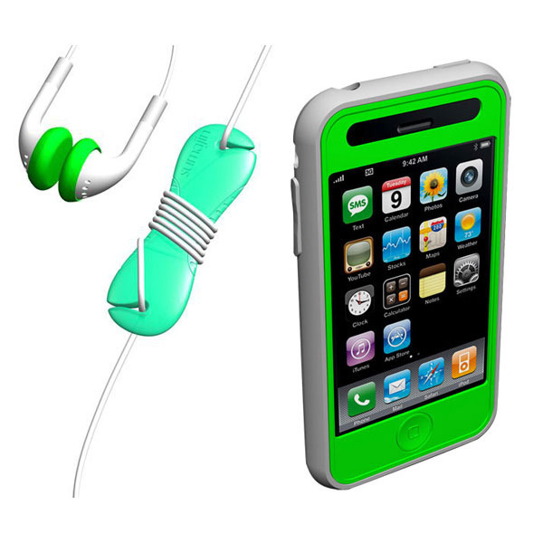 Sumajin Loop Sports Silicon Case for iPhone 3G Starter Kit Green