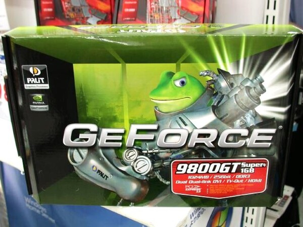 「GeForce 9800GT Super+1GB」