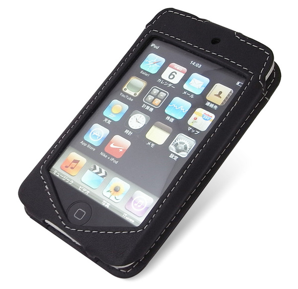 PDAIR レザーケース for iPod touch スリーブタイプ（2nd gen.）