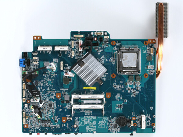マザーボードのCPU側