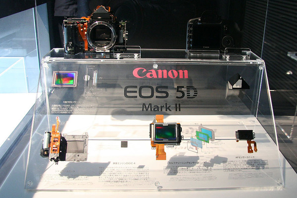 EOS 5D Mark IIの内部構造