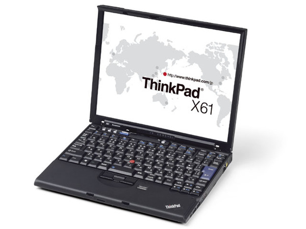 レノボ・ジャパン(株)の「ThinkPad X61/X61s」シリーズ
