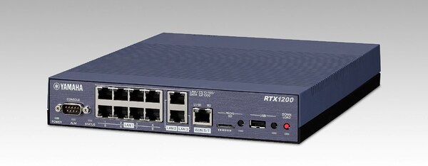ヤマハのギガビット対応VPNルータ「RTX1200」