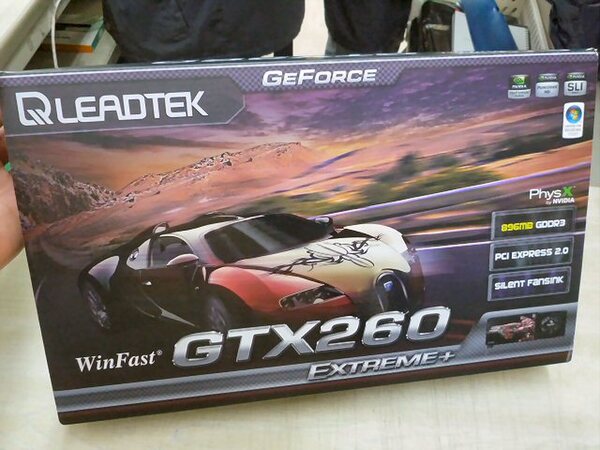 「WinFast GTX260 EXTREME+ (Leadtek Limited)」