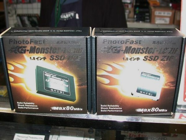 「G-MONSTER 1.8インチ SSD」