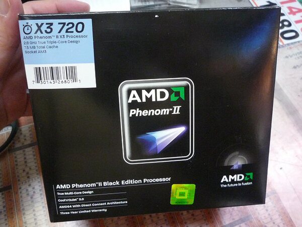 「Phenom II X3 720 Black Edition」